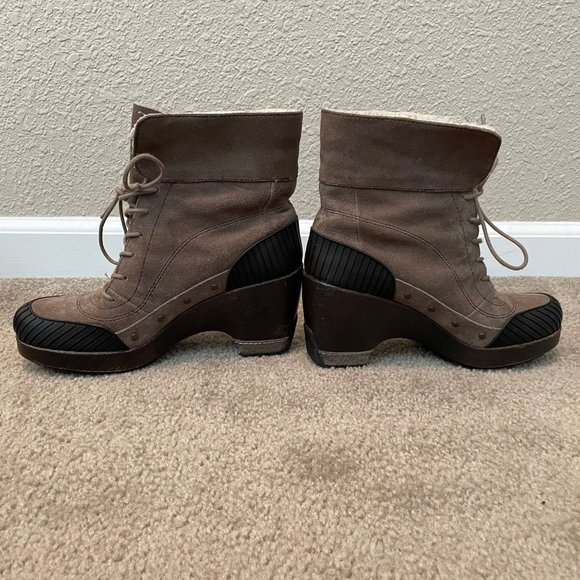Jambu Netherlands Leather lace up boots. Size 8 - Picture 14 of 15